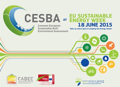 CESBA Conference at European Sustainable Energy Week - be a part! 